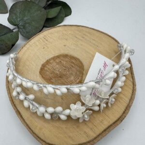 Tocado porcelana blanco