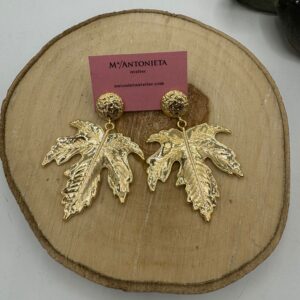 Pendientes hojas III