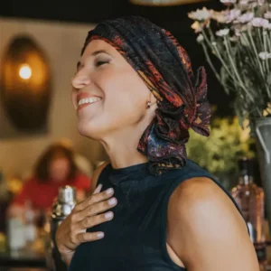Turbante oncológico Tania Boheme – Burdeos