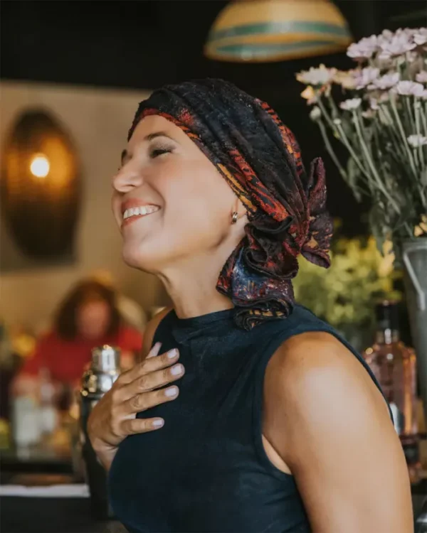Turbante oncológico Tania Boheme – Burdeos