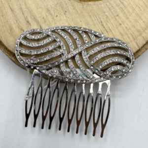 Peina ovalada strass