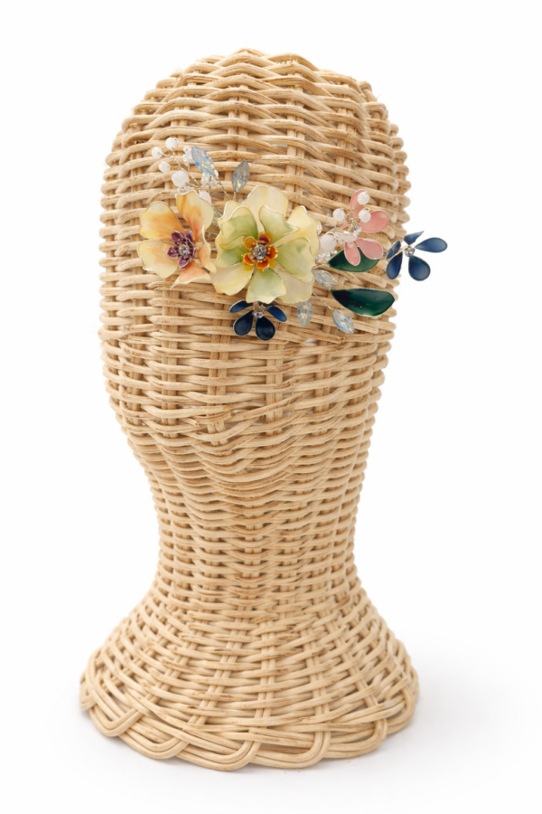 Tocado Floral Artesanal para Invitadas