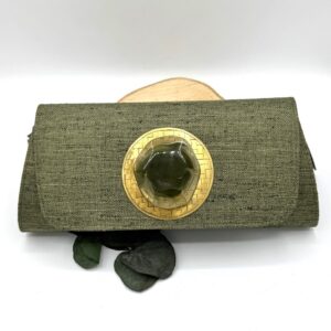 Bolso piedra verde