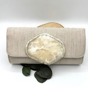 Bolso piedra crudo