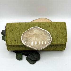 Bolso piedra verde