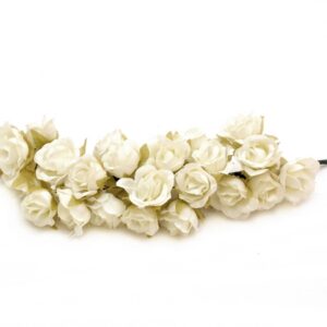 Ramillete mini rosas beis