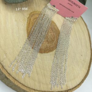 Pendientes largos cadenas