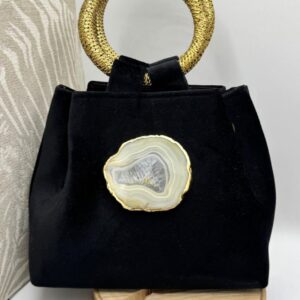 Bolso fiesta terciopelo negro