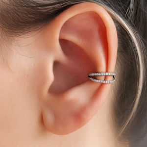 Piercing aro doble circonitas