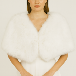 Capa de pelo blanca