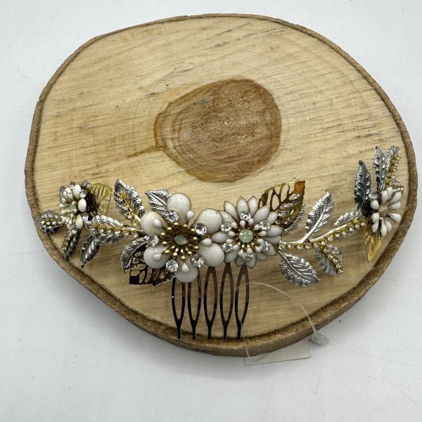 Horquilla floral artesanal hecha a mano